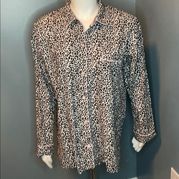 Victoria’s Secret Leopard Print Night Shirt Large - Picture 1 of 8